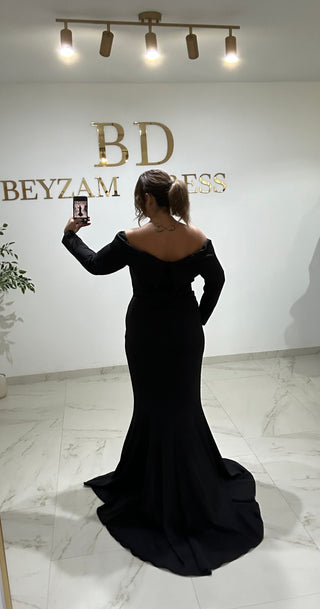 Lema dress black PLUS SIZES