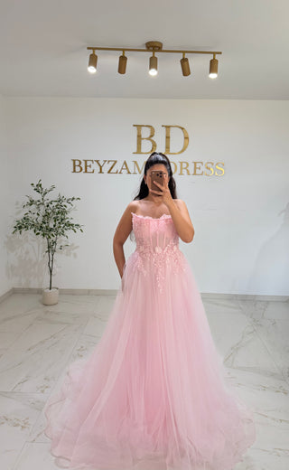 Dalia dress pink