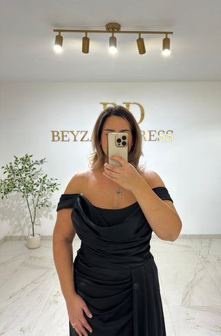 Yaren dress black PLUS SIZES