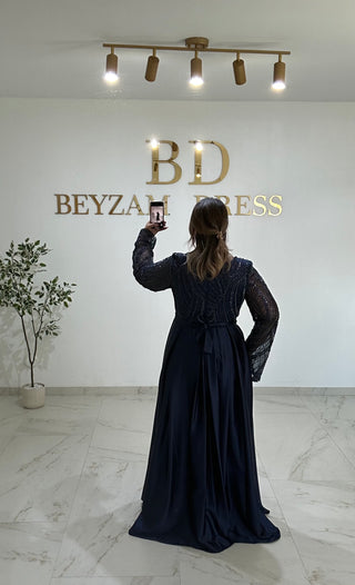 Havin dress darkblue PLUS SIZES