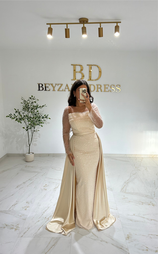 Princess Dress beige