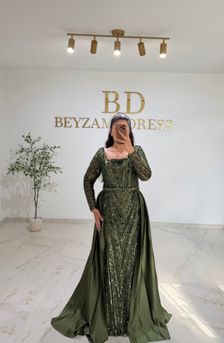 Adena dress khaki
