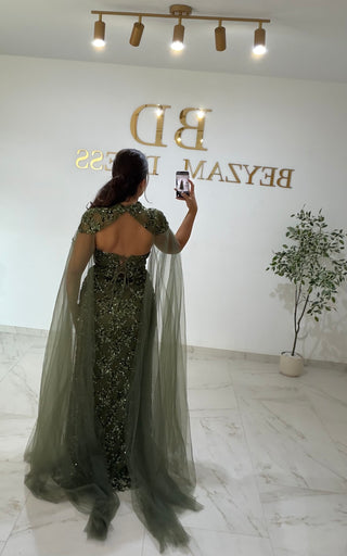 Seya Dress khaki