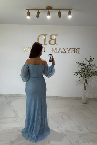 Derya dress Babyblue