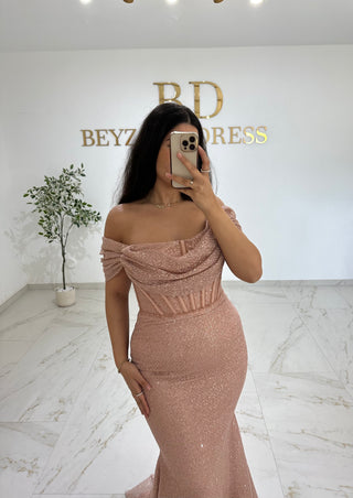 Duru dress pink