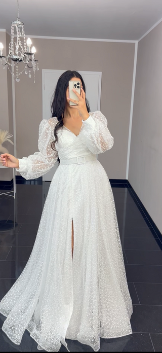 Simge Dress white