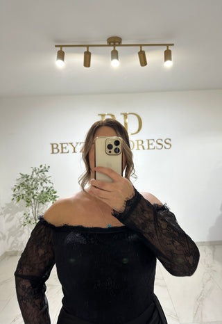 Arel dress black PLUS SIZES