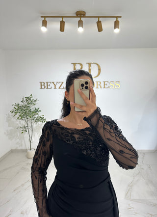 Selin dress black