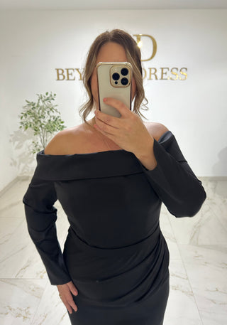 Lema dress black PLUS SIZES