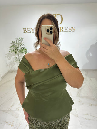 Mehir dress Khaki PLUS SIZES