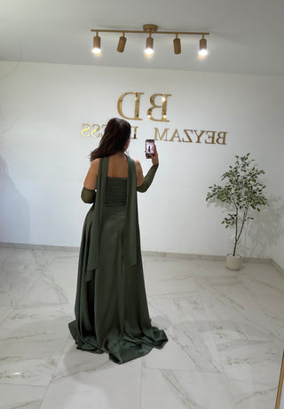 İnci dress khaki