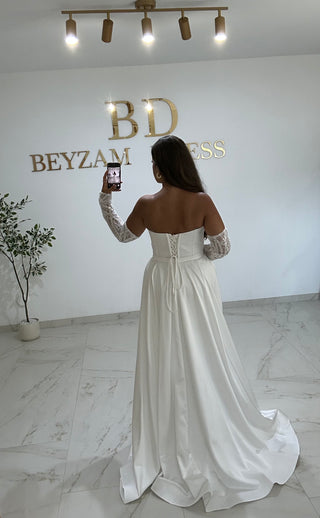 Narin dress white