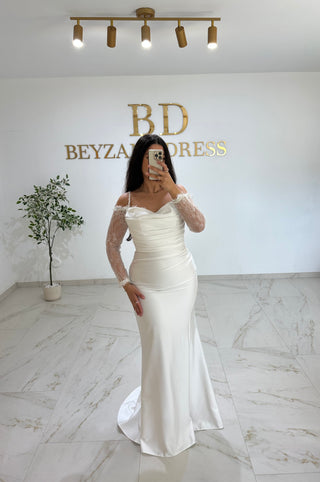 Asena Dress white