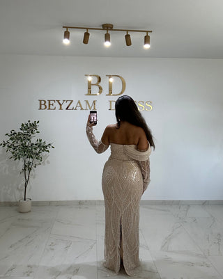 Alara dress beige