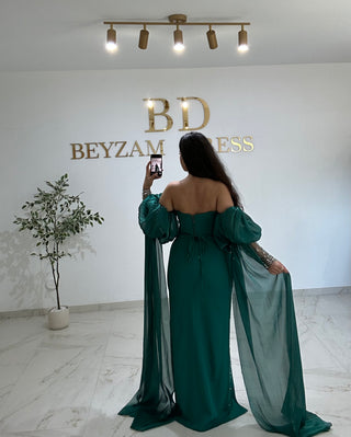 Mercan dress green