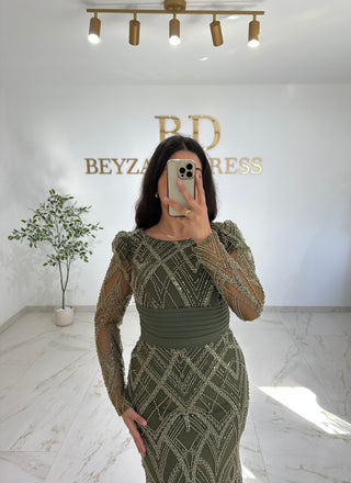 Seda dress khaki