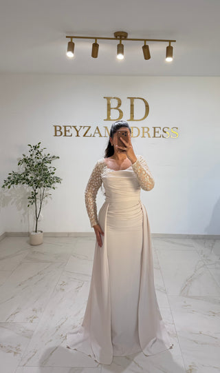 Nayla dress beige