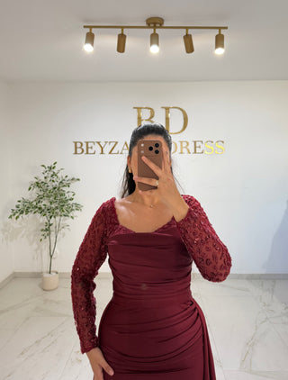Nayla dress bordo