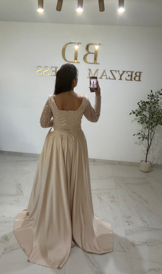 Parla dress beige
