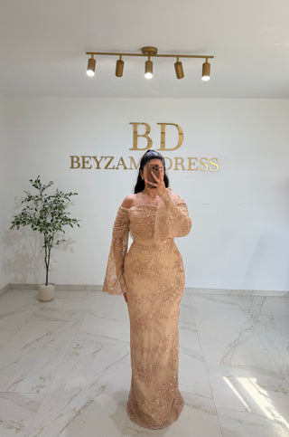 Kader dress Gold