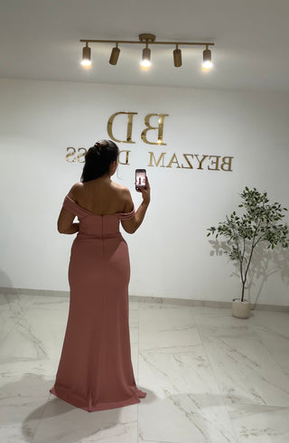 Eylül dress altrosa