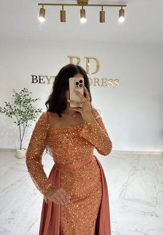 Princess Dress Zimt
