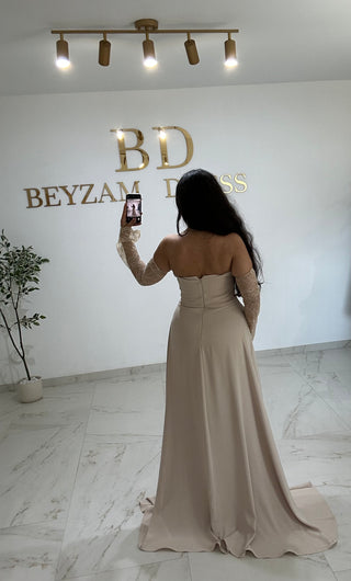 Bedia dress beige