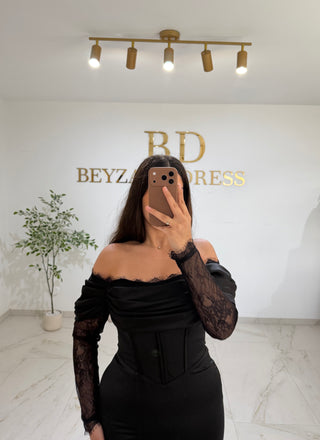 Selen dress black