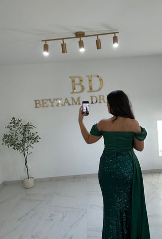 Sinem Dress green