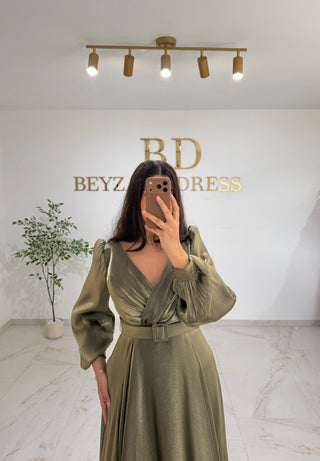 Bahar dress Khaki