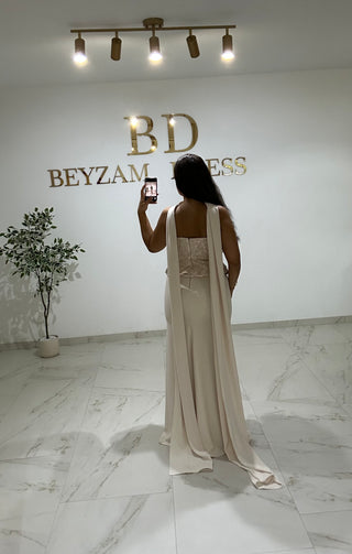 Ece dress beige